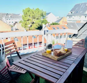 Image of Bright cocoon with terrace near La Baule beach