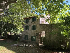 Image of 14th-century forge in the heart of nature. Serenity, sauna and natural bath,