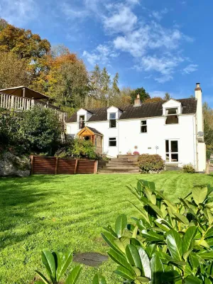 Image of Country Cottage With Truly Amazing Views Over The River Wye valley. Pet friendly