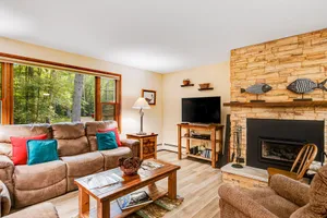 Image of Charming riverfront home with a fireplace, dock, washer\/dryer  - close to town