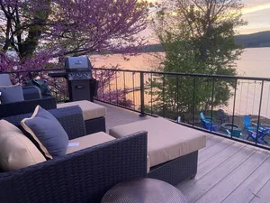 Image of 5-Bdrm Lakefront Retreat w.Charming Guest House: 15 mins to Letchworth, Geneseo