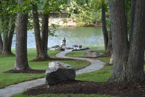 Image of Lake Front w\/ 1.5 Acre Private Lot, Hot Tub, Paddle Boat, & Kayaks