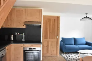 Image of 250m from resort center, 1st floor, balcony, parking, tv, ski locker, 60m², Pralognan-la-Vanoise