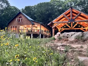 Image of Family Friendly Waterfront Log Cabin on on the Wild & Scenic Clarion River