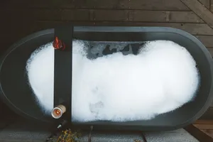 Image of Luxury Tiny home, Outdoor bath, Infrared Sauna, Fire pit