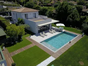 Image of MAGNIFICENT CONTEMPORARY VILLA WITH SWIMMING POOL AND TENNIS COURT