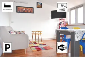 Image of \"I jazz the colors in Albi\", 2 bedroom apartment, right in the center of ALBI