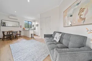 Image of Newly Renovated Queen Room with Living Space