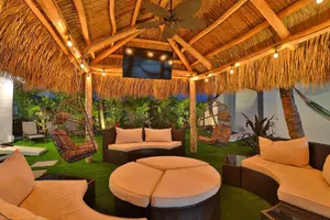 Image of Huge Cove Home w Tiki and Spa+ Bikes, Minutes to Ocean