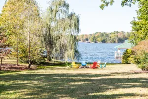 Image of “MEMORY MAKER”- Lake House at Hyco Lake with a Private Boathouse