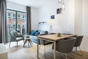 Image of Great 2-room apartment with balcony in prime harbor location - sauna area included - Krusespeicher