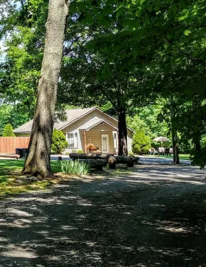 Image of UPDATED 2024 Furnished Guest House near Ann Arbor with beautiful views of pond.