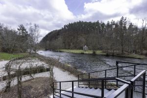 Image of Beautiful waterfront house with heated indoor pool, sauna, terrace.