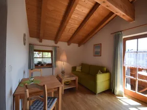 Image of 5. Fewo Hochgern, 37 qm, 1- 3 Pers., 1 Schlafzimmer, 1 Wohnschlafraum, Süd-Balkon
