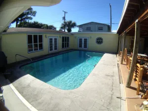 Image of Pool Near Beach And Town - Bamboo Cottage On Quiet, Pretty Palmway