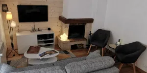 Image of 4* family apartment, terrace, garden and fireplace