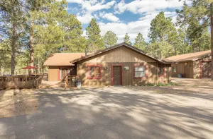 Image of One of a kind property in flagstaff It is a Cabin on 10 acres with bunkhouse