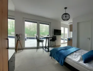 Image of Penthouse apartment no. 10 on the 2nd floor on the right (garden view, large roof terrace)