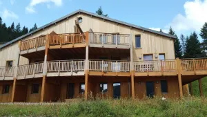 Image of quiet apartment at the col des feignes, panoramic view of the station honneck