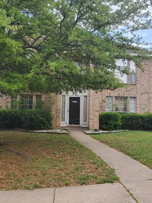 Image of Romantic double family home with spacious ready set barbecue backyard in Dalllas