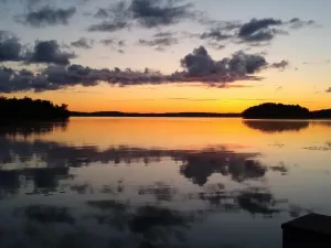 Image of New Northwest Wisconsin Lakefront Cabin.