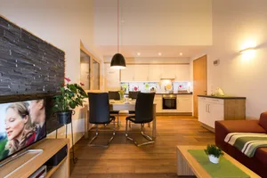 Image of Modern apartment with all the trimmings: sauna, carport, ski room etc.