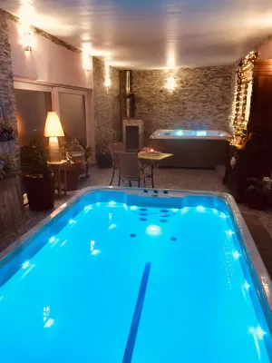 Image of Cocooning cottage with spas and garden, an invitation to \"let go\".