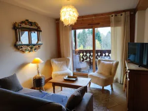 Image of Spacious 3-room, 6 pers, quiet, balcony, parking, ski locker, shuttle at 150m