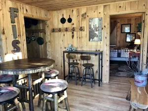 Image of Lake of the Woods Cabin & Shed with Marina Slip