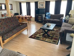 Image of The Kjar House.  A one bedroom family retreat in the Oregon outback.