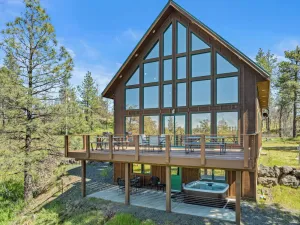 Image of Tranquil Country Lodge Getaway with Hot Tub!  Privacy & Serenity Abound...