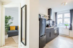 Image of Schickes zwei Zimmer Apartment Kostenl Parkm auf der Strasse