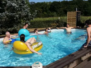 Image of Independent cottage with pool, near forest and pond, parking, tennis, and mini golf