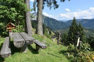 Image of Alpine hut in the Upper Austrian mountains