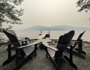 Image of Beautiful Renovated 2BR 2B Direct Waterfront Candlewood Lake Home~Sunset Views!