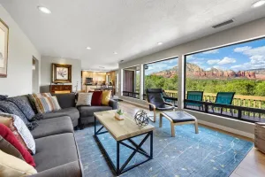 Image of Modern Hillside Home - Views, Privacy, Walk to town and a Hot Tub