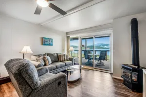 Image of Lovely Lakefront Condo with  Fireplace, Free High-Speed WiFi and Stunning Views