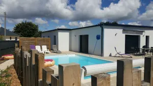 Image of Large spacious contemporary house on the Atlantic with swimming pool