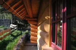 Image of Cozy wooden house in Waltershausen near the forest