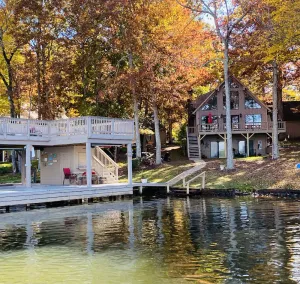 Image of LAKE PERFECTION! Majestic views, A+ Location, TWO story dock. Pristine and comfy