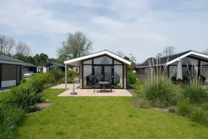 Image of Chalet situated at the waterfront with terrace