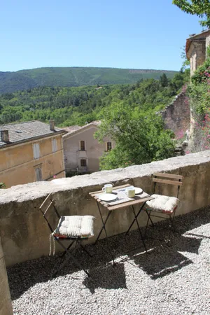 Image of Beautiful and authentic village house with view in a magnificent site