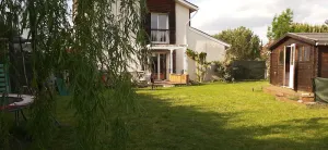 Image of quiet house on the edge of the forest and near the beaches