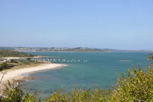 Image of Fisherman's house with breathtaking sea view from the terrace and garden