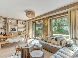 Image of Luxueux appartement 3 chambres à Megève avec piscine et salle de sport - FR-1-569-31