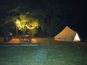 Image of Tipi tent in the heart of the Aveyron Gorges
