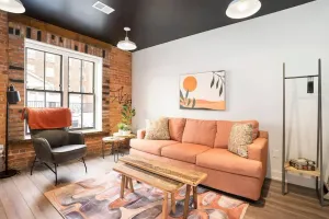 Image of George 202 Modern 8th Street Condo with Balcony