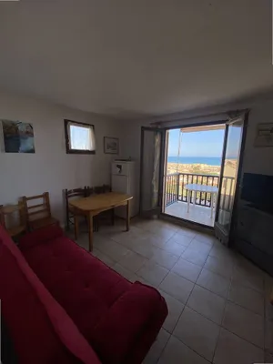 Image of T3 flat with terrace overlooking the sea in Saint Pierre la Mer