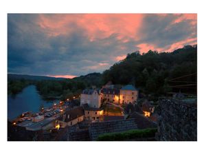 Image of A 14th century Stoneroofed house with a panoramic garden in Beynac.