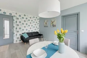Image of Apartment coup de coeur, 3 bedrooms, 10 minutes from Rouen, Netflix